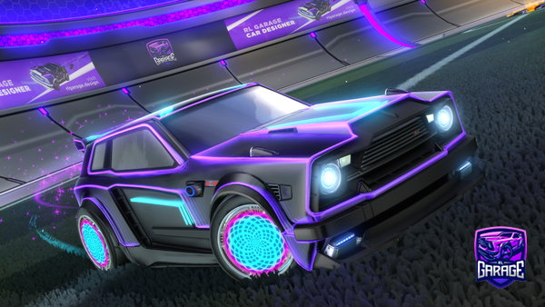 A Rocket League car design from Nugget2359