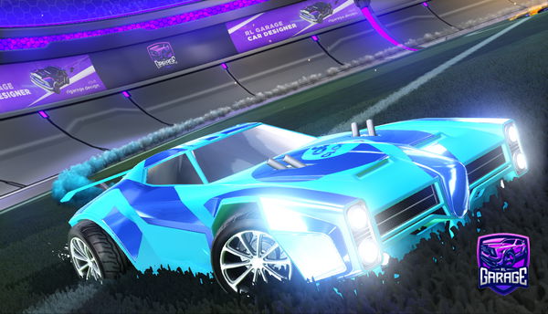 A Rocket League car design from RedundandFob02