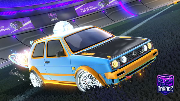 A Rocket League car design from anohre