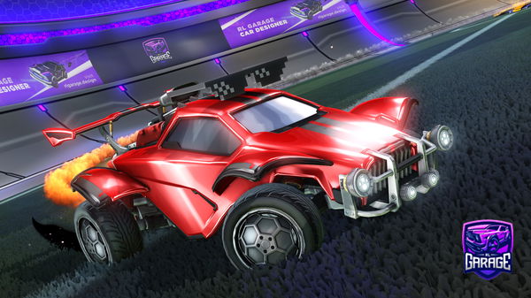 A Rocket League car design from WaxierPhoenix16