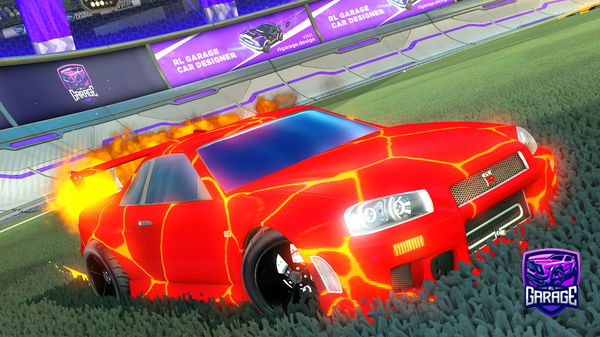 A Rocket League car design from brown_charizard