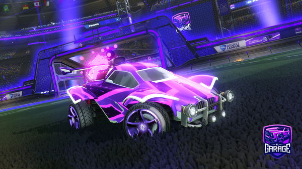 A Rocket League car design from AmazingKing