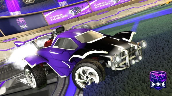 A Rocket League car design from artinus