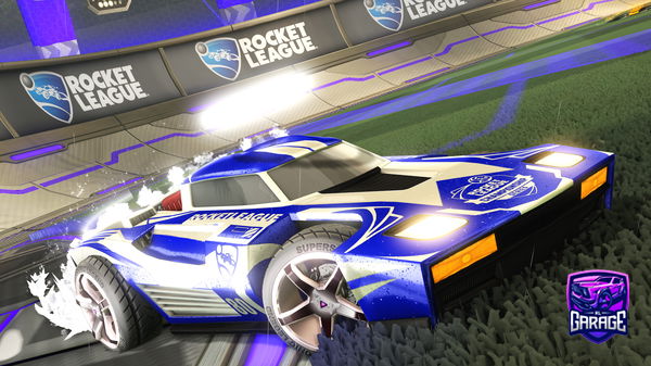 A Rocket League car design from Kuziolek