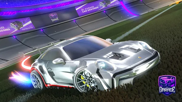 A Rocket League car design from ribii