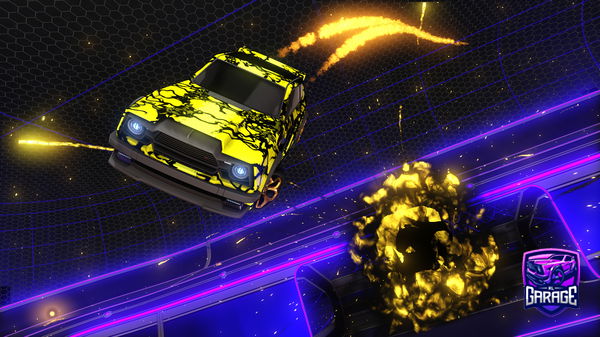 A Rocket League car design from herbieherbie