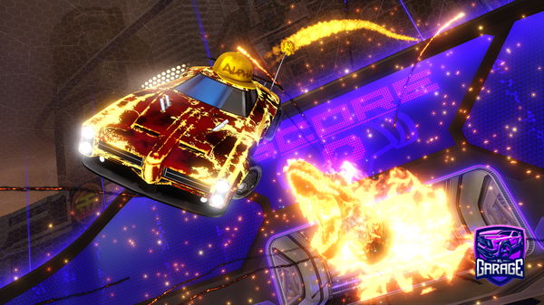 A Rocket League car design from FakeAlpha_07