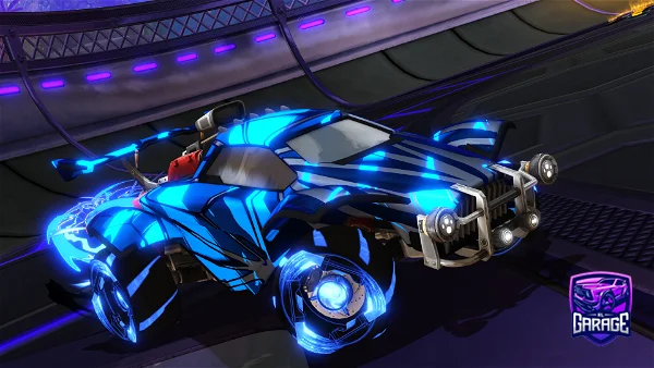 A Rocket League car design from Cookie1