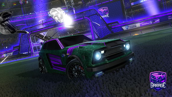 A Rocket League car design from Wazaz_
