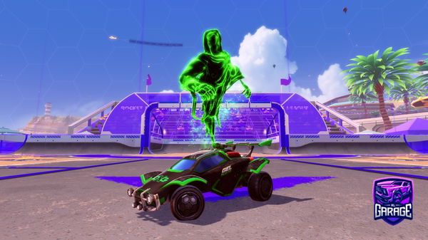 A Rocket League car design from Vpolox99