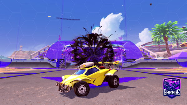 A Rocket League car design from Mazizyt