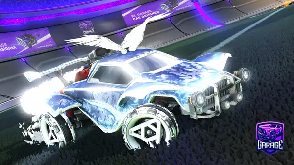 A Rocket League car design from VenaticTech8