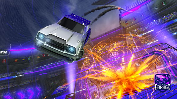 A Rocket League car design from Gunter-101109