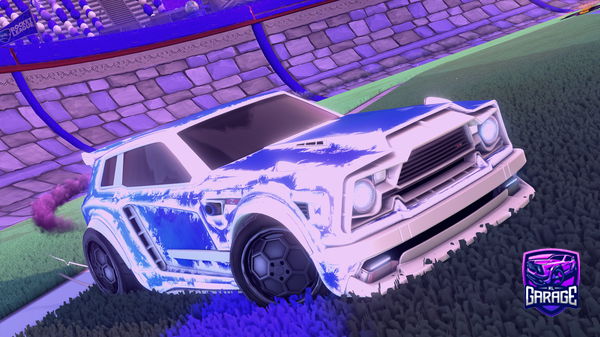 A Rocket League car design from WS_ITB999