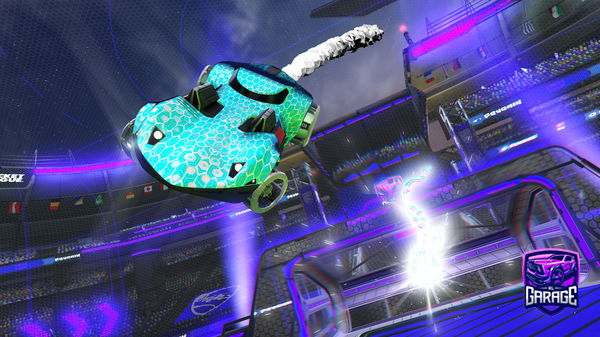 A Rocket League car design from Goldenshot9508