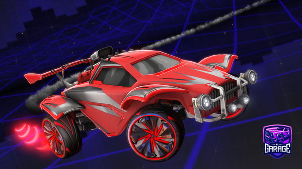 A Rocket League car design from Bhaus42