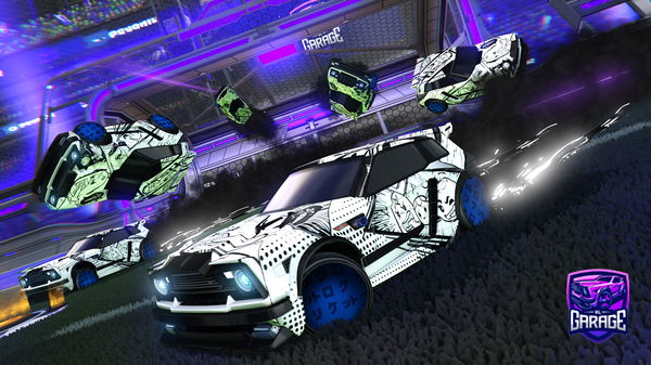 A Rocket League car design from Babyduck42