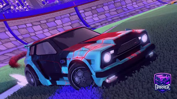 A Rocket League car design from Outburst