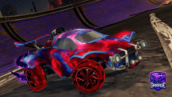 A Rocket League car design from Foxy-Zey