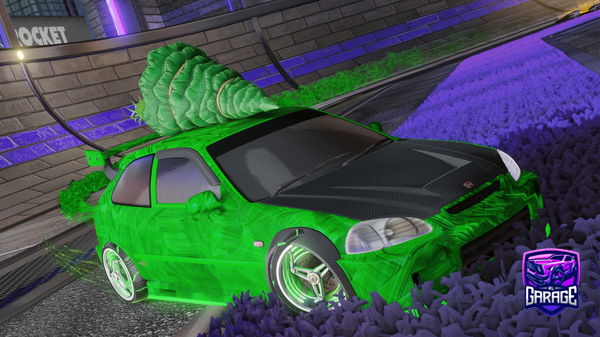 A Rocket League car design from SheepishDart717