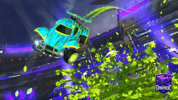 A Rocket League car design from MatheaOwO