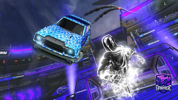 A Rocket League car design from klefty007