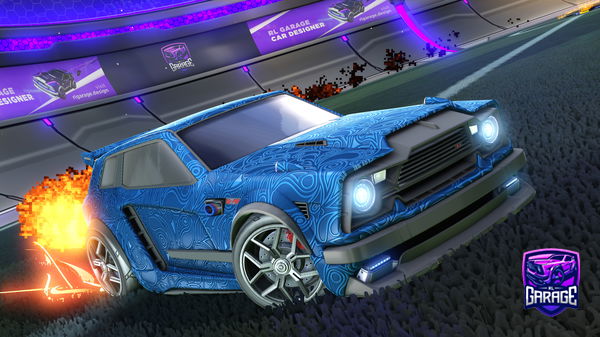 A Rocket League car design from rl069