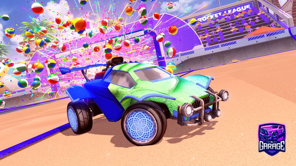 A Rocket League car design from UltraRL_