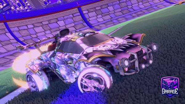 A Rocket League car design from Llama15