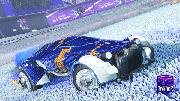 A Rocket League car design from T-Crafter