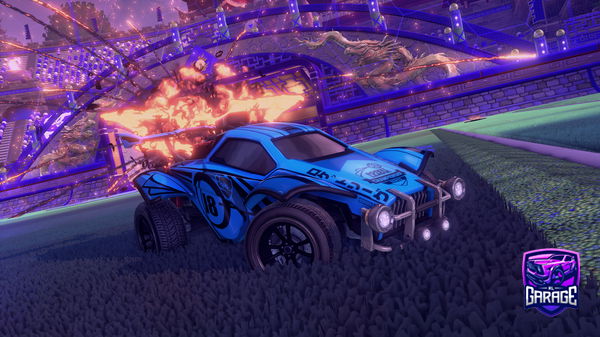 A Rocket League car design from Love_SNK