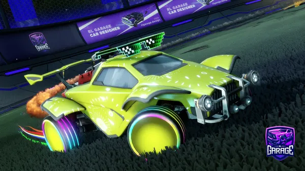 A Rocket League car design from Ghoul-Fine