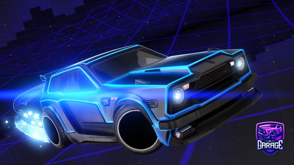 A Rocket League car design from DooWoo