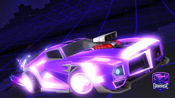 A Rocket League car design from wingfether