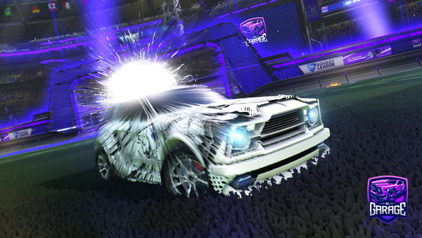 A Rocket League car design from Keallawton