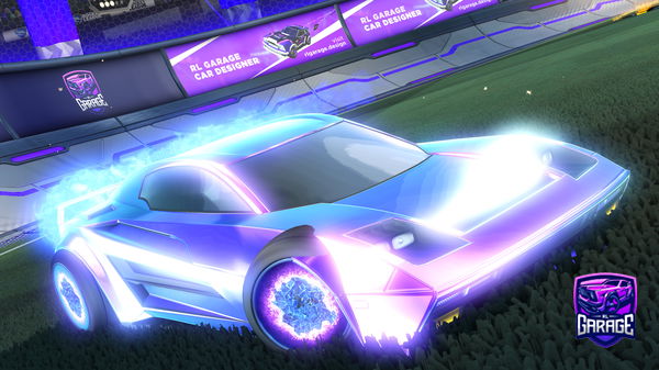A Rocket League car design from Dddanto
