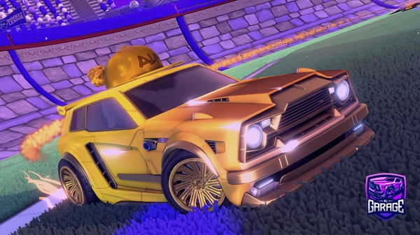 A Rocket League car design from Joelk116