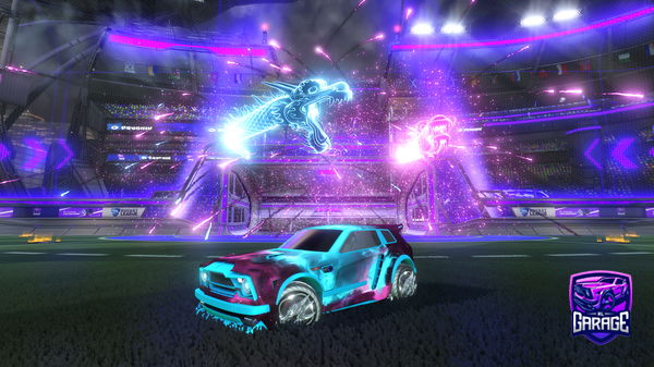 A Rocket League car design from DaGoldenEagleMC