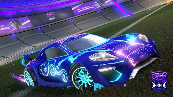 A Rocket League car design from Majkel_777
