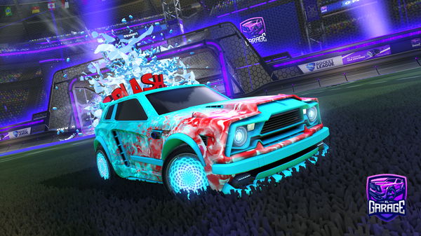 A Rocket League car design from HXnoob