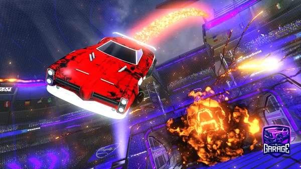 A Rocket League car design from geertmans09