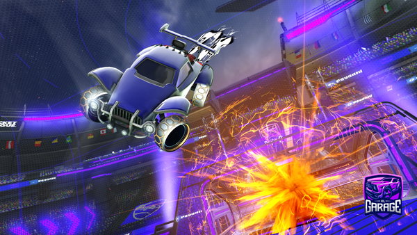 A Rocket League car design from Catgiu99