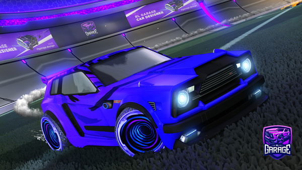 A Rocket League car design from finnburns