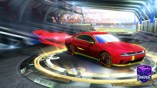 A Rocket League car design from irosario78