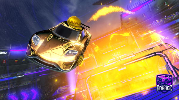 A Rocket League car design from alpogah