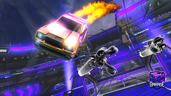 A Rocket League car design from RawCkeT1