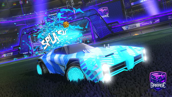 A Rocket League car design from FAZEKZ2