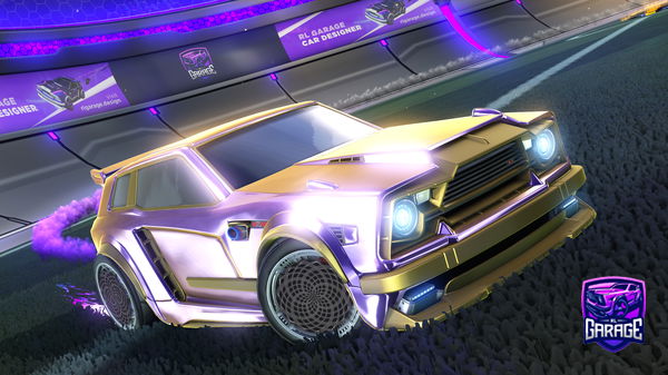 A Rocket League car design from MrTeaRl