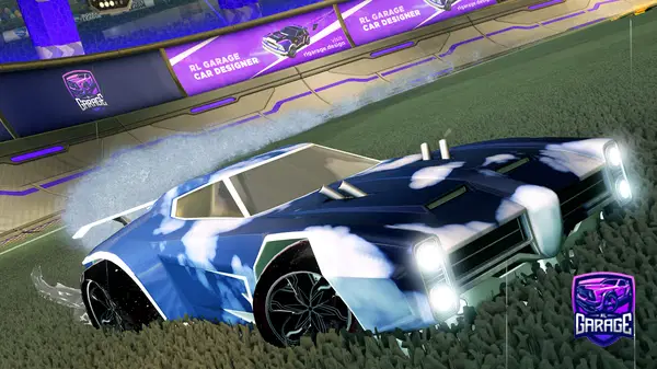 A Rocket League car design from _lj_