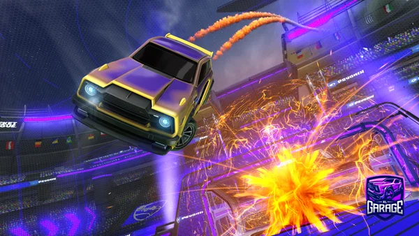 A Rocket League car design from Nathix123756